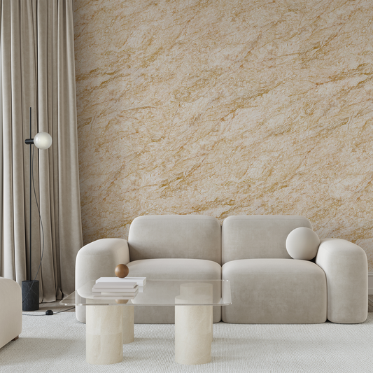 Spider Gold Natural Stone Wallpaper