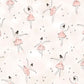 Peach Ballerinas Kids Wallpaper