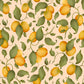 Peach Apricots Floral Fruit Wallpaper