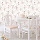 Peach Ballerinas Kids Wallpaper