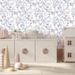 Branched Floral Pink Wallpaper