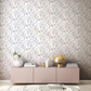 Branched Floral Pink Wallpaper