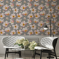 Blooms Light Gray Self-Adhesive Sample