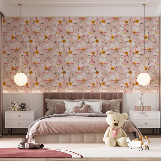 Blooms Pink Self-Adhesive Sample