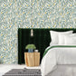 Golden Wattle Leaves Beige Self-Adhesive Sample