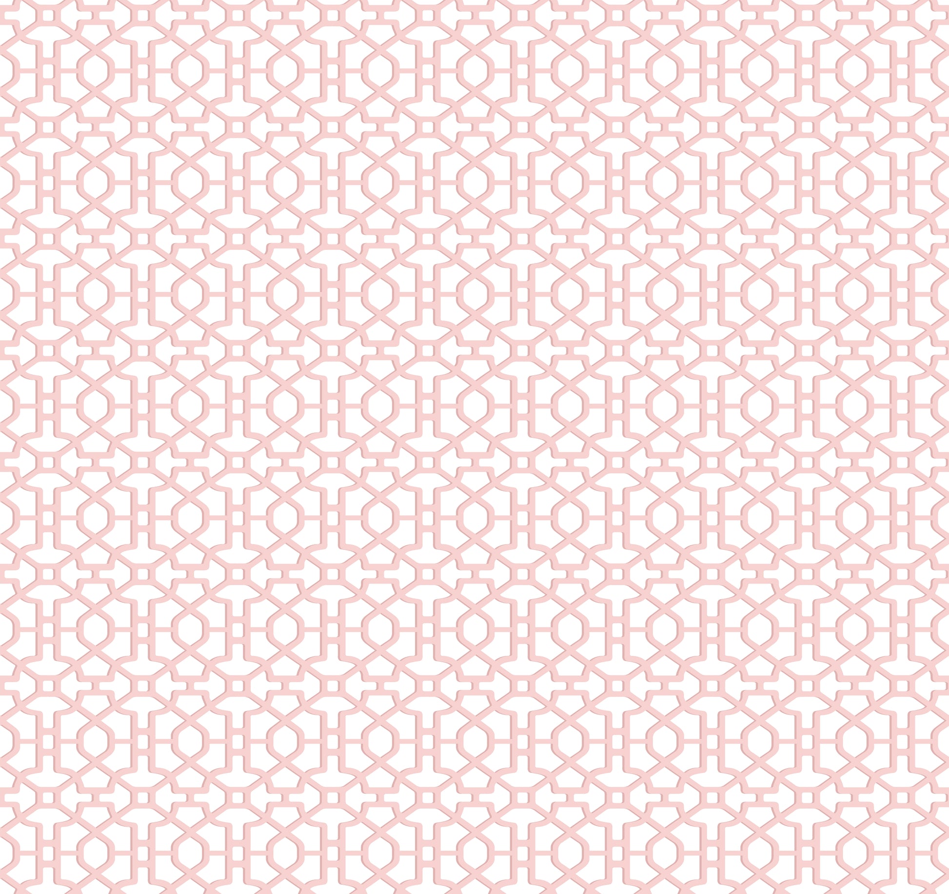 Lattice Pink Geometric Wallpaper