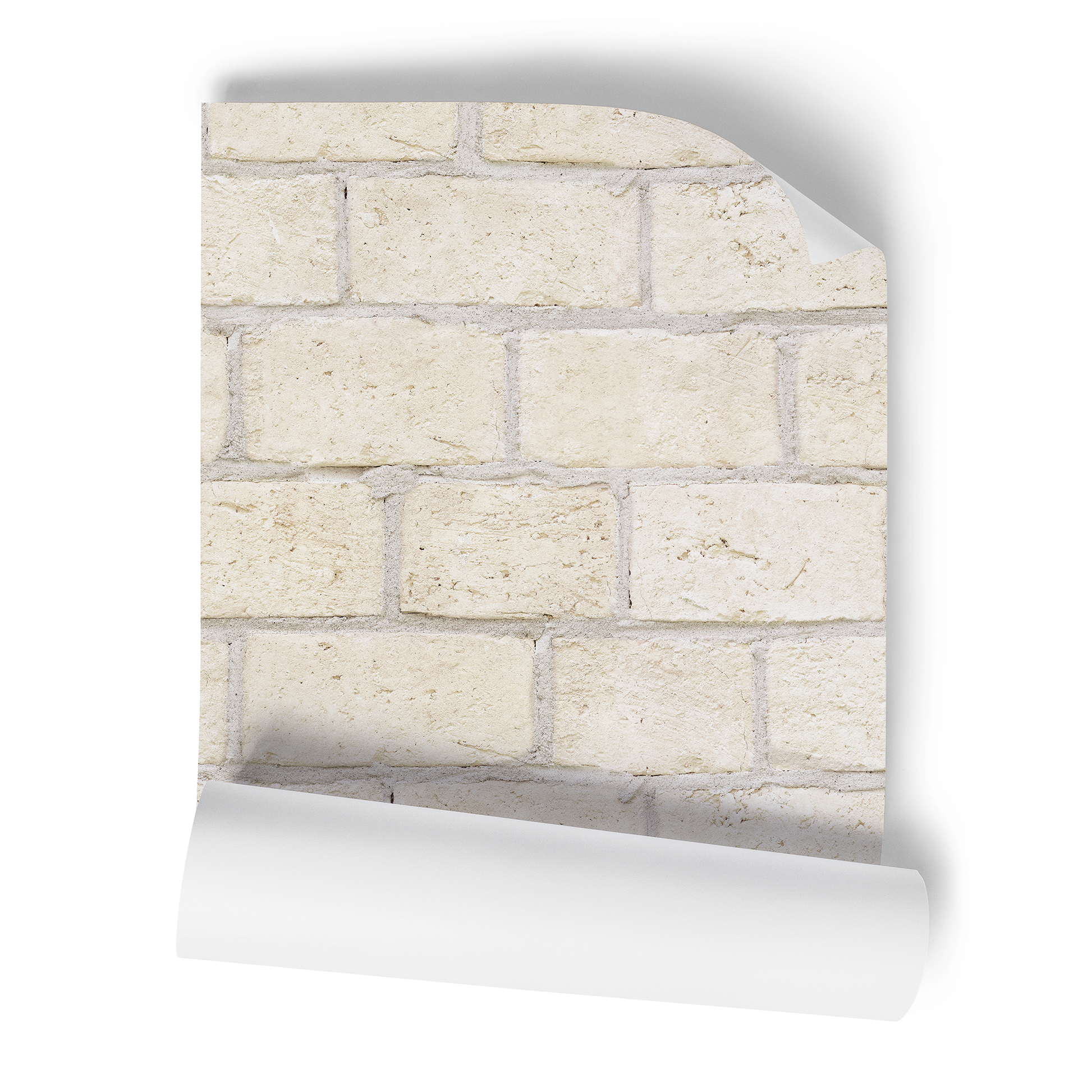 Limestone Cream Wallpaper