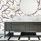 Zig Black/Beige Geometric Wallpaper