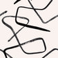Zig Black/Beige Geometric Wallpaper