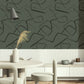 Zig Green Geometric Wallpaper